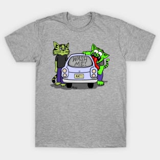 Wash Me Cats T-Shirt